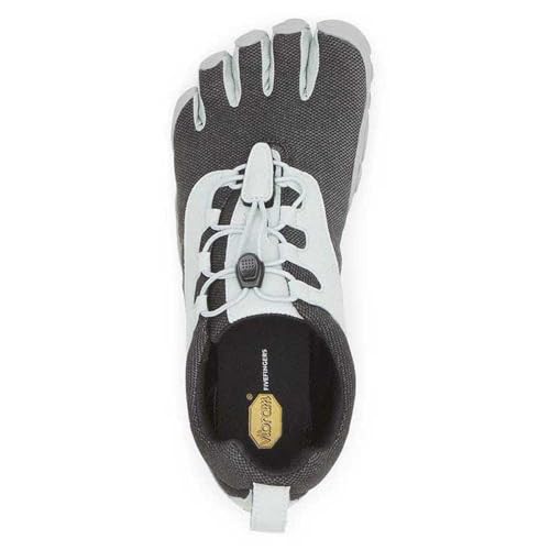 Vibram Men's FiveFingers V-Run Retro, Black/Grey, 42 EU / 9-9.5 US - Image 4