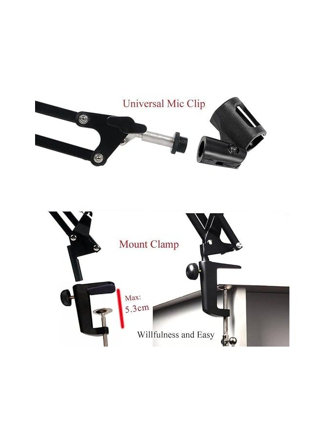 Etby Adjustable Desk Microphone Stand - Image 3