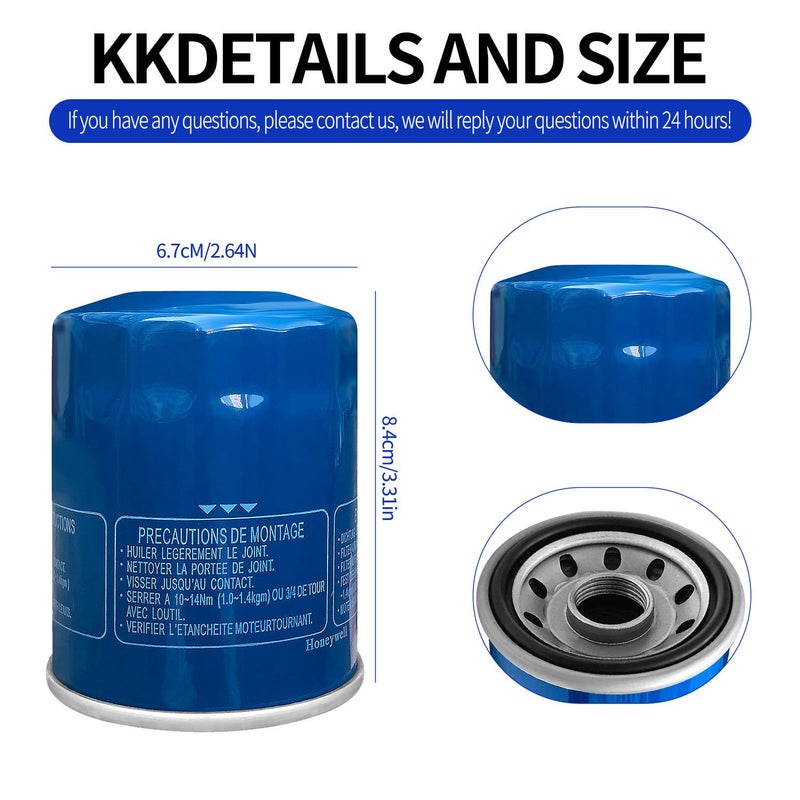 Deflife 15400-PLM-A02 Engine Oil Filter - Image 3