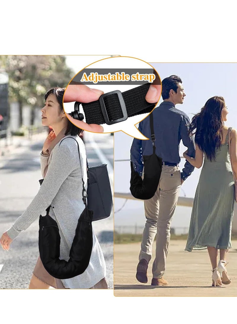 Generic - Fillable Clothes Travel Neck Pillow - Portable and Compact, Extra Storage Bag, Versatile Travel Companion - Image 1