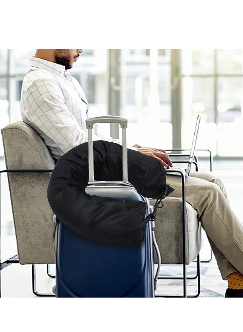Generic - Fillable Clothes Travel Neck Pillow - Portable and Compact, Extra Storage Bag, Versatile Travel Companion - Image 1
