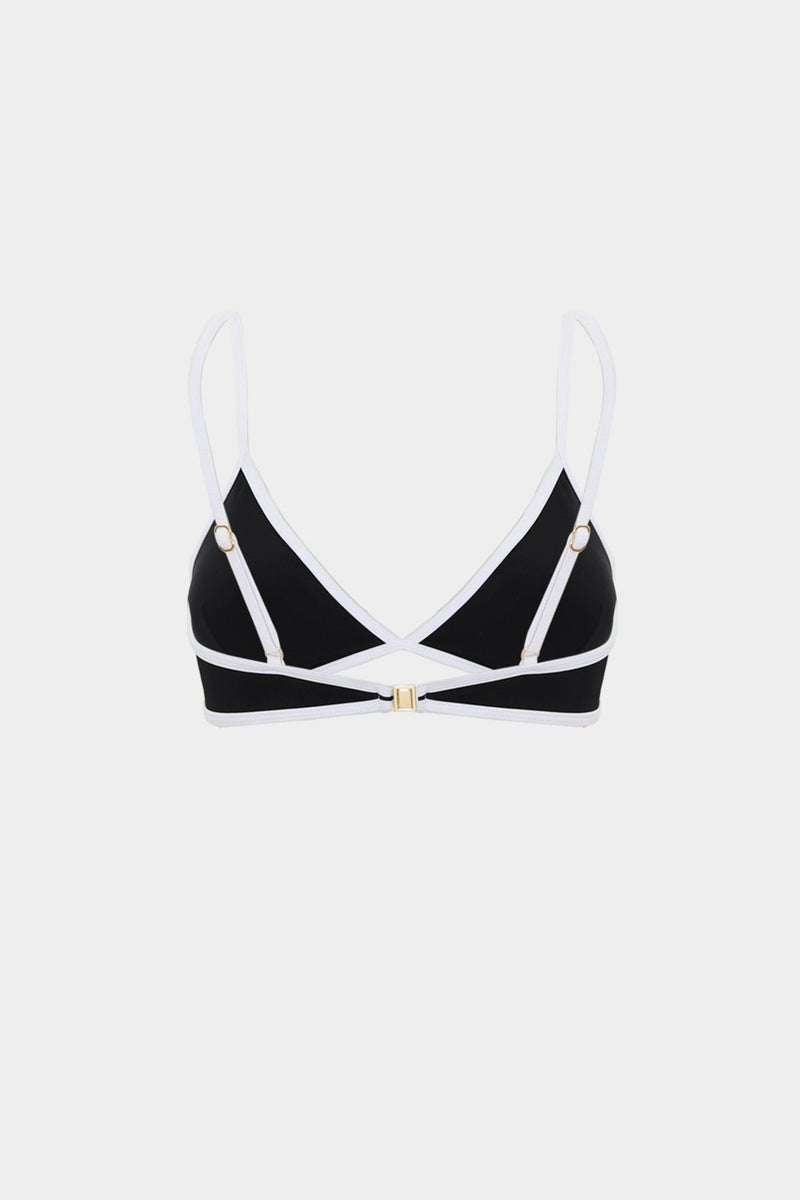 Açelya Okcu Acelya Okcu Premium Piping Detailed Hera Fit Women's Bikini Top  - Image 2