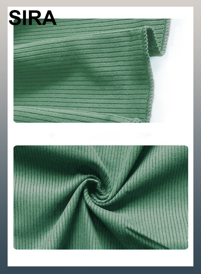 SIRA Premium 2-Pack Quick Dry Swimming Towels – Ultra Soft Microfiber, Lightweight & Portable for Pool, Beach, Water Park – Ideal for Swimmers & Outdoor Water Activities (Green) - Image 5