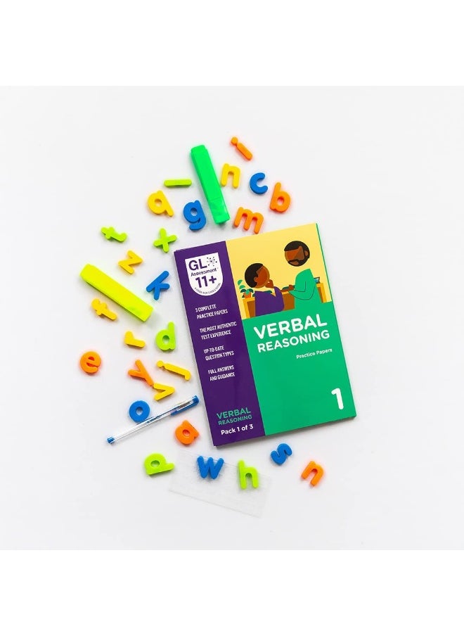 11+ Practice Papers Verbal Reasoning Pack 1 (Multiple Choice)  - Image 1