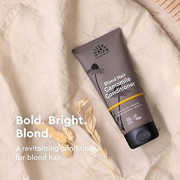 Urtekram Conditioner Camomile For Blond Hair 180 mlVegan Organic Blond Hair Natural Origin - Image 2