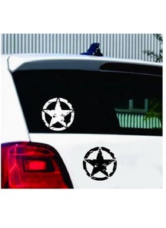 RYN Automotive Body Sticker Motorcycle Star Pattern Adhesive Vinyl Sticker  - Image 3