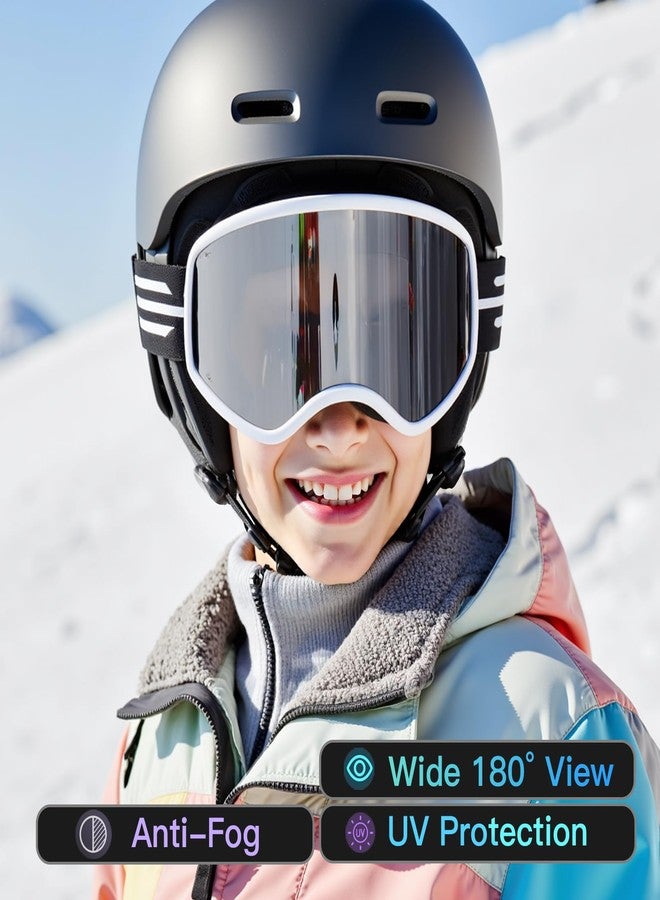 LOEO Kids Ski Goggle, Snow Ski Goggles for Kids Youth Teens Boys and Girls from 5-14 - Image 4