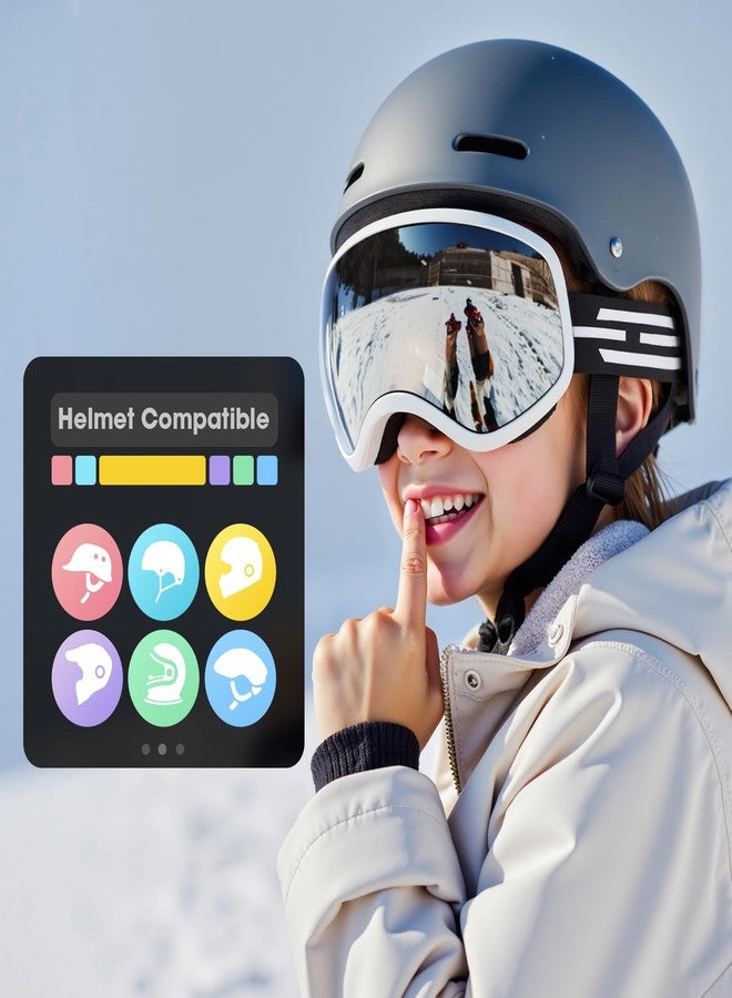 LOEO Kids Ski Goggle, Snow Ski Goggles for Kids Youth Teens Boys and Girls from 5-14 - Image 5