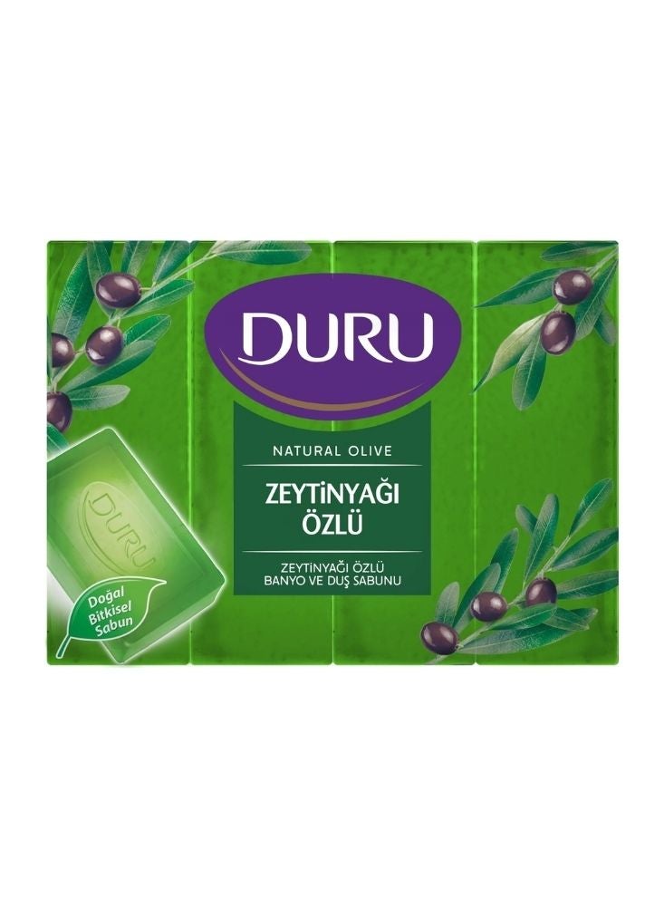 Duru Natural Olive Soap – With Olive Extract for Nourished & Smooth Skin