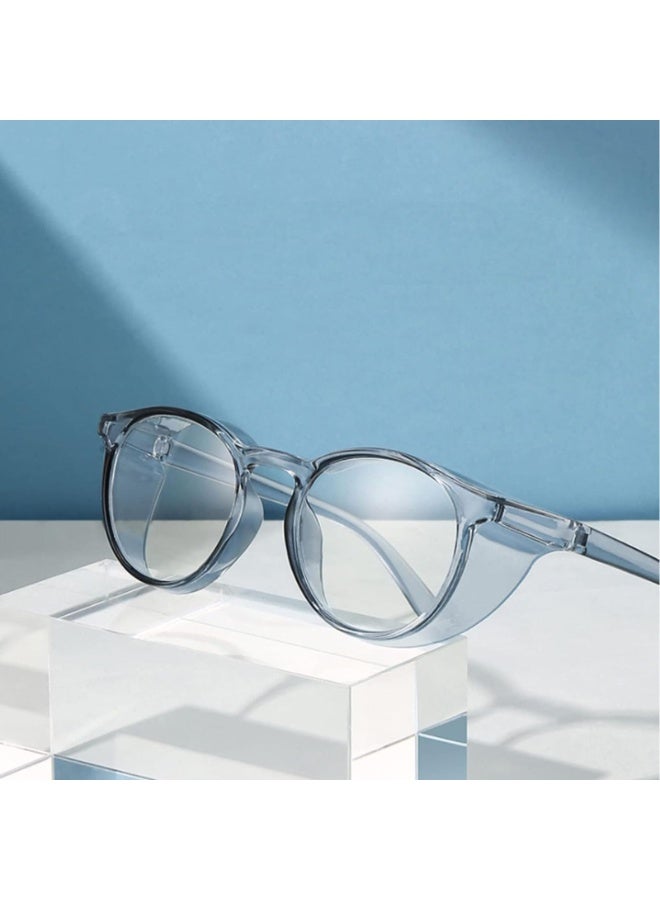 Safety Glasses, Anti Fog Protective Goggles with Side Shields, UV400 Protection Safety Glasses for Work, Construction, and Laboratory Use - Image 3