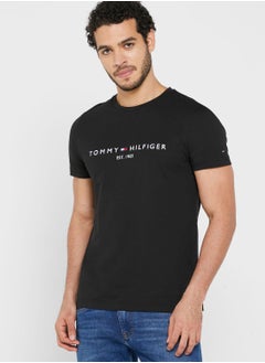 TOMMY HILFIGER Logo Crew Neck T-Shirt  - Image 1