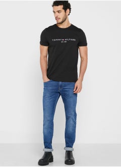 TOMMY HILFIGER Logo Crew Neck T-Shirt  - Image 4