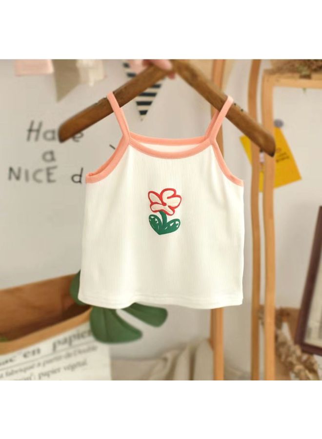 Children's Modal Vest Sling Summer Korean-style Baby Girl Thin Baby Outer Wear Girl's All-match Cool Top