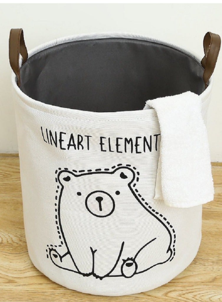 Hi homey Laundry Hamper Clothes Storage Basket