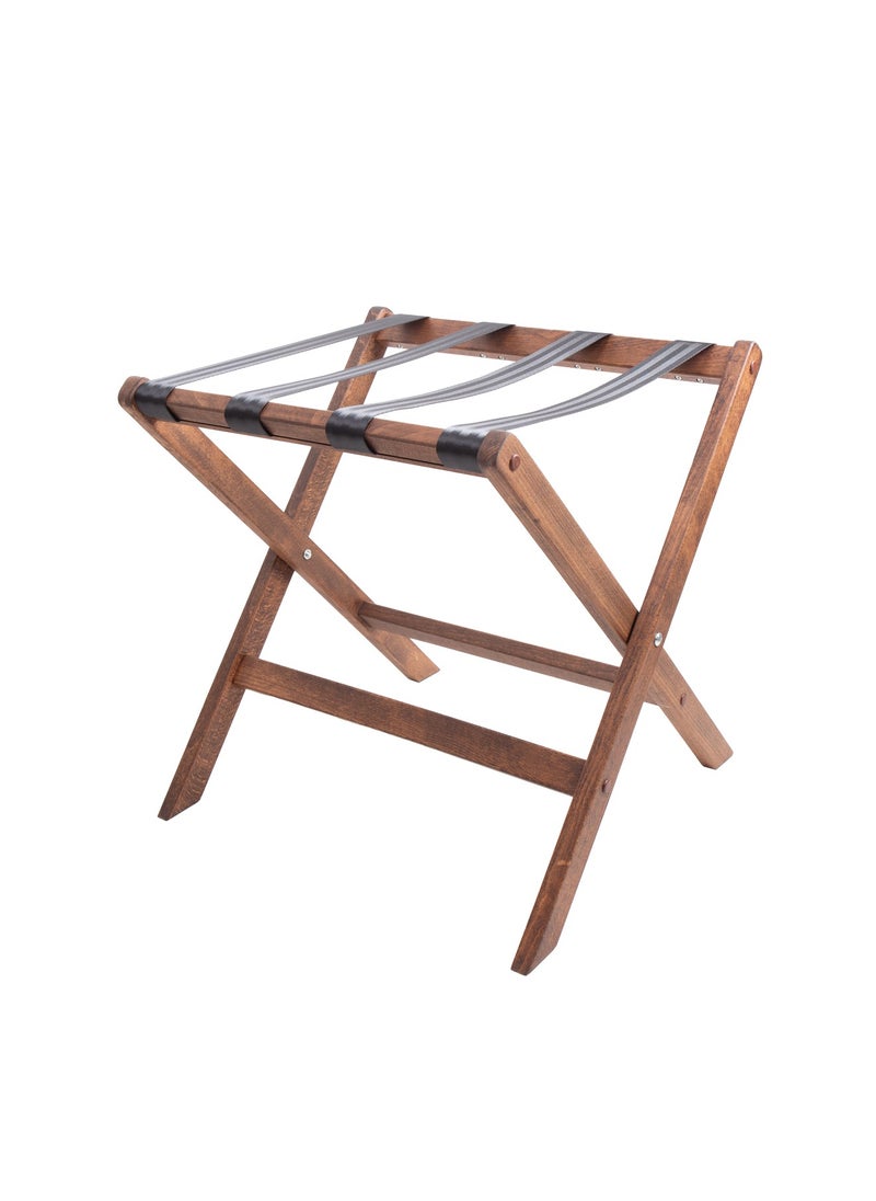 Generic - Luxury foldable wooden luggage rack - Image 1