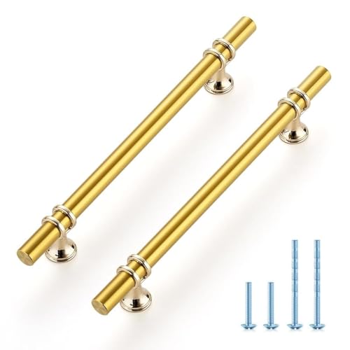 Ravinte Hardware 30 Pack 81316 Inch Gold Cabinet Pulls Handles Kitchen Cabinet Hardware Cupboard Handles Dresser Drawer Pulls 614 Inch CC - Image 1