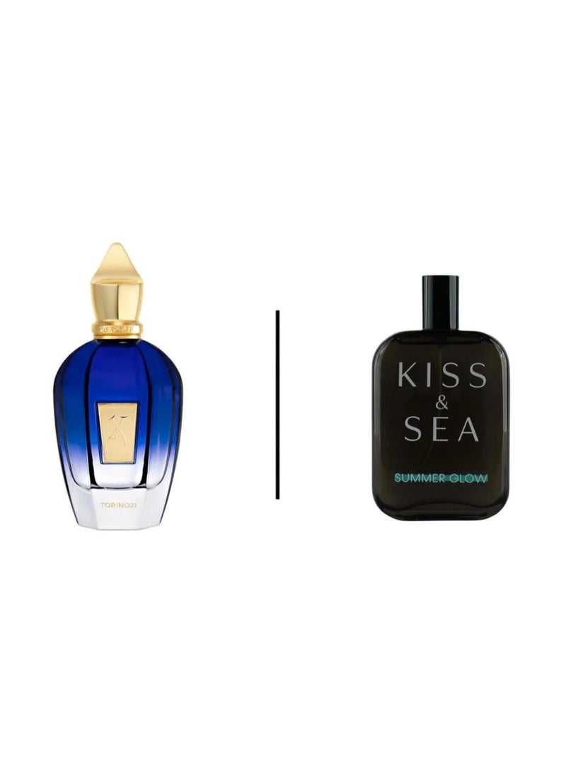 SAMAM PERFUMES Kiss & Sea Summer Glow Valve Perfume - 100ml - Image 2