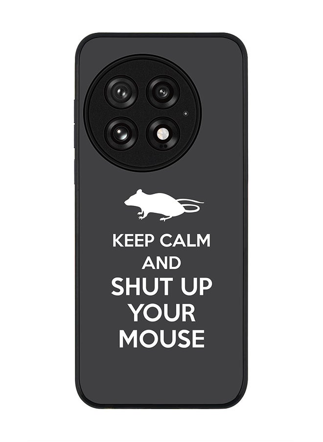 Stylizedd For OnePlus 13 5G Case,Slim fit Camera Protection, Shockproof Thin Phone cover  - Shut Up Your Mouse  - Image 1