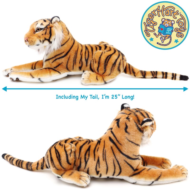 TigerHart Arrow The Tiger - 17 Inch (Tail Measurement Not Included) Stuffed Animal Plush Cat - Image 4