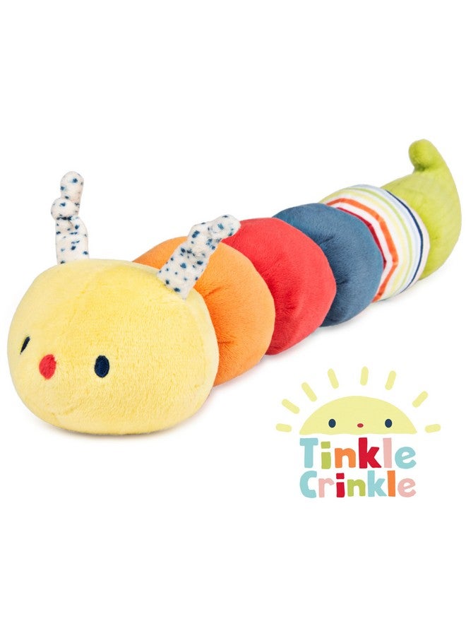GUND GUND Baby Tinkle Crinkle Collection Essential Caterpillar Stuffed Animal Sensory Plush, 14”  - Image 4
