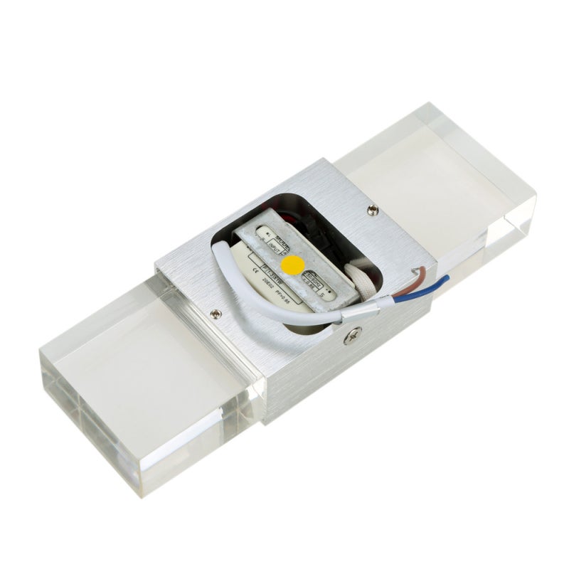 مصباح حائط LED: 2 مصابيح إيبستار LED عالية السطوع - جسم من الألومنيوم المنسج متين، إضاءة عصرية دائمة للزينة المنزلية، حماية للعين، موفرة للطاقة - Image 3