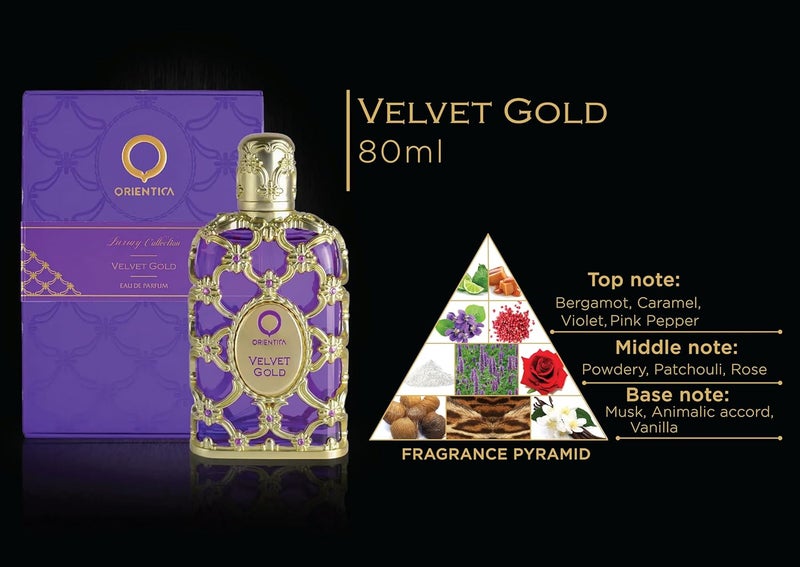 Orientica Luxury Collection Velvet Gold Eau De Parfum - 2.7oz/80ml - Image 4