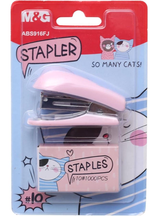 M&G So Many Cats Kids Stapler, Fun Document Binding, Compact, Easy-to-Use, Card, Assorted - Image 2
