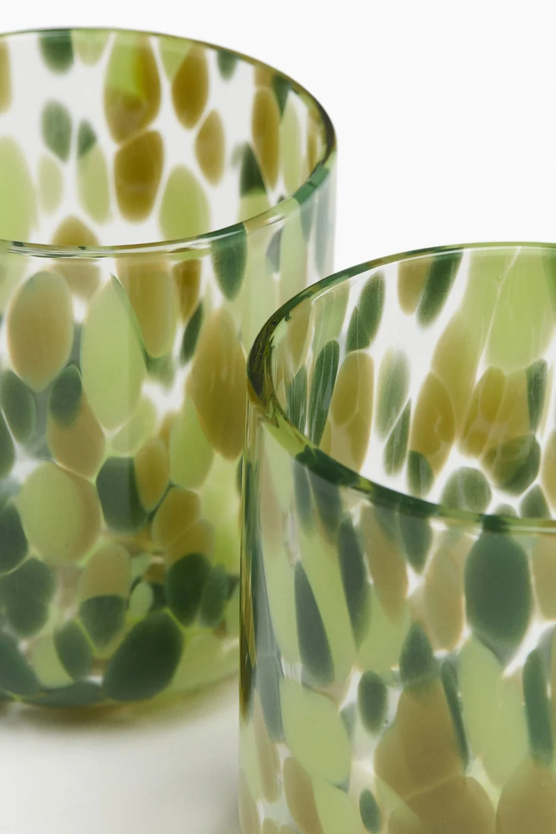 H&M 2-Pack Patterned Tumblers