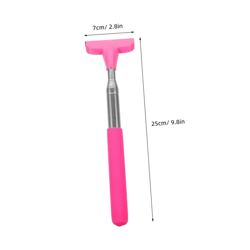 Pink Car Rearview Mirror Wiper Squeegee Multifunctional Easy Installation Window Cleaner - Image 5
