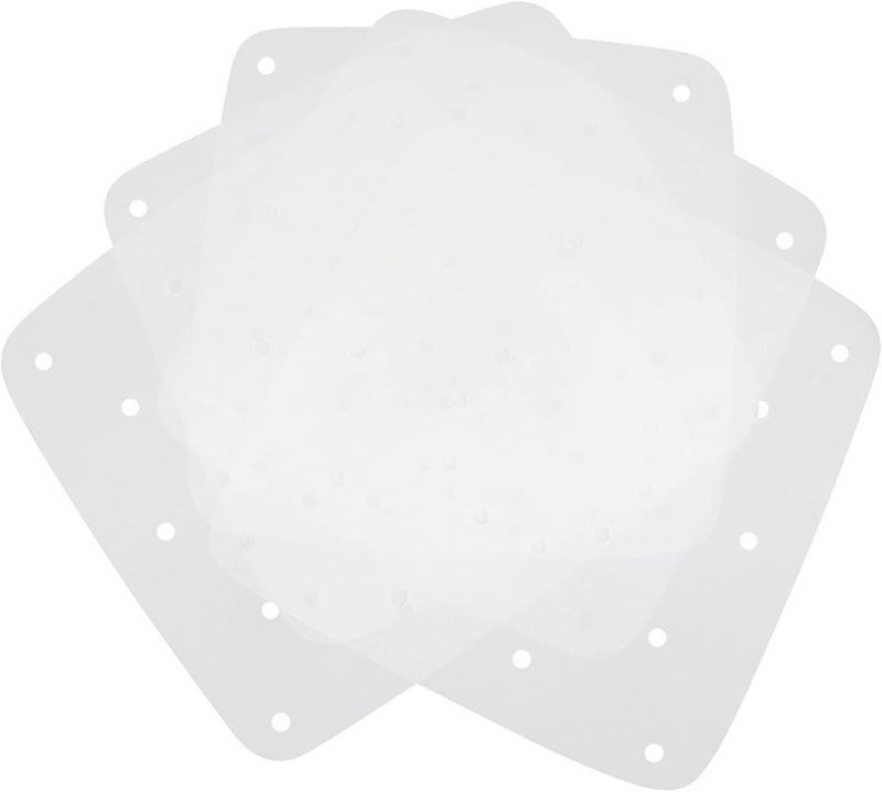 Non Stick Air Fryer Parchment Paper Liners 20 5x20 5cm 100 Pack For Baking Roasting Frying - Image 1