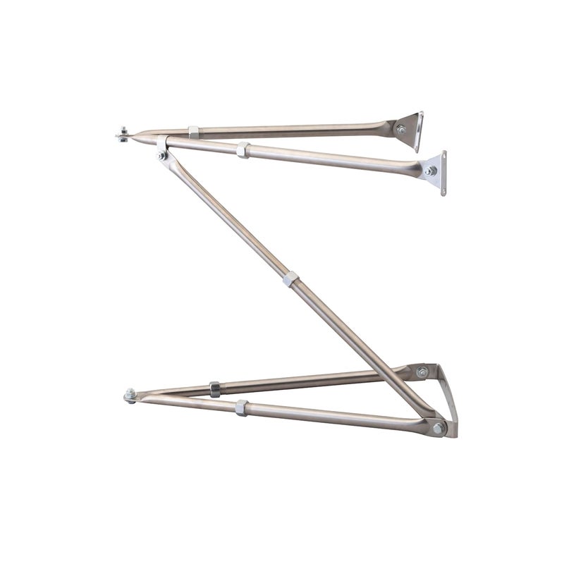Grote 22013 Stainless Steel West Coast Mirror Bracket Assembly - Image 3