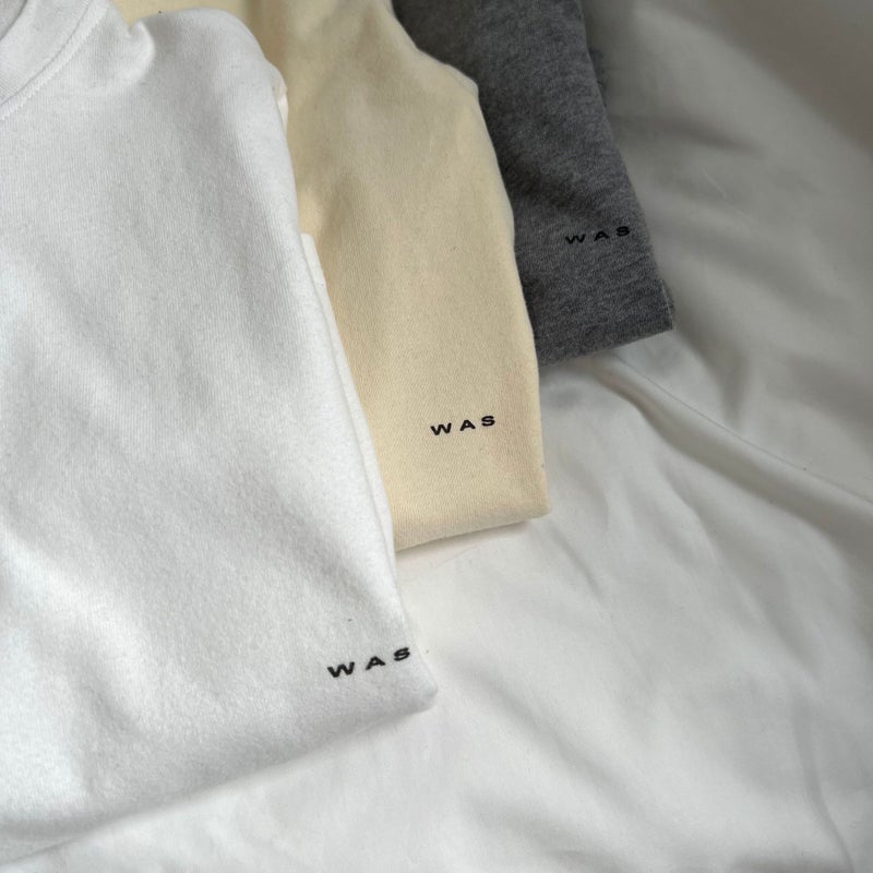 Gl-Kids K-Style of Autum New Kidsren's Mid-Length Small Letter Printed T-Shirt for Men and Women, Skin-Friendly Washed Cotton T-Shirt - Image 3