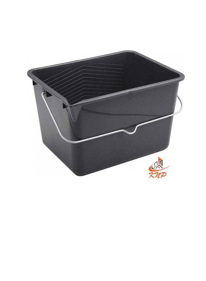 كنب دلو دهان مستطيل 19 لتر - اسود - Image 3