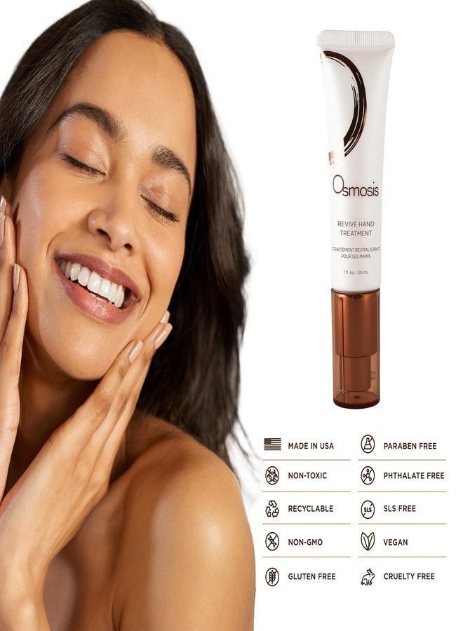 OSMOSIS REVIVE Hydrating Hand Cream, Shea Butter, All Skin Types, 1 Fl Oz - Image 5