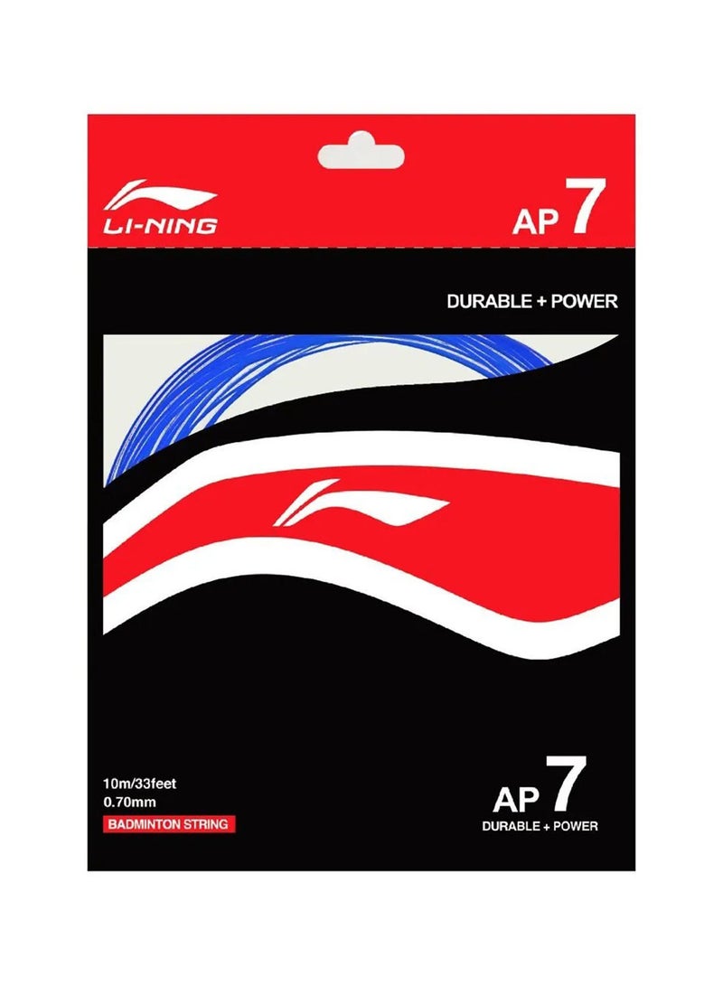 Li-Ning Ap - 7 Badminton String - Royal Blue - Image 1