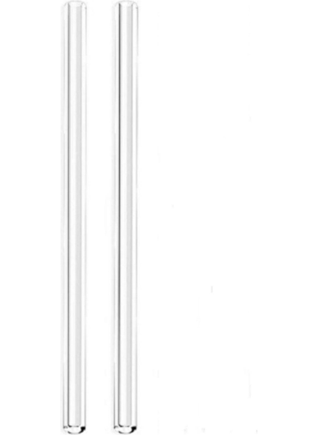 HELLOVE Transparent Flat Glass Pipette 2 Pieces Pipette 20 cm Long Glass Pipette  - Image 2