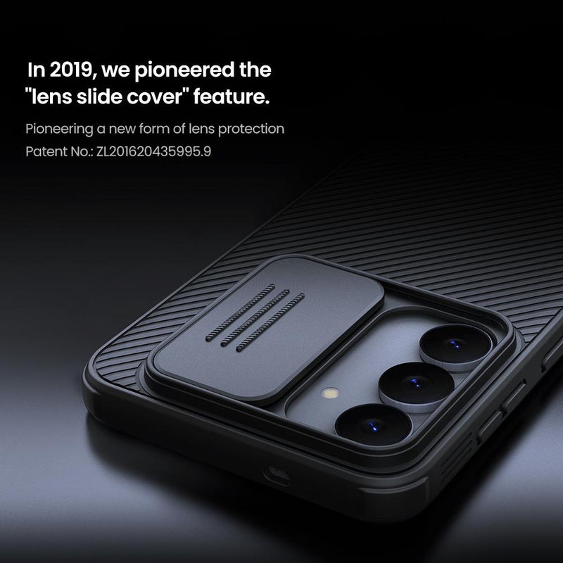 Nillkin For Samsung Galaxy S25 Fe 5G Black Mirror Pro Series Camshield Pc Phone Case(Black) - Image 5