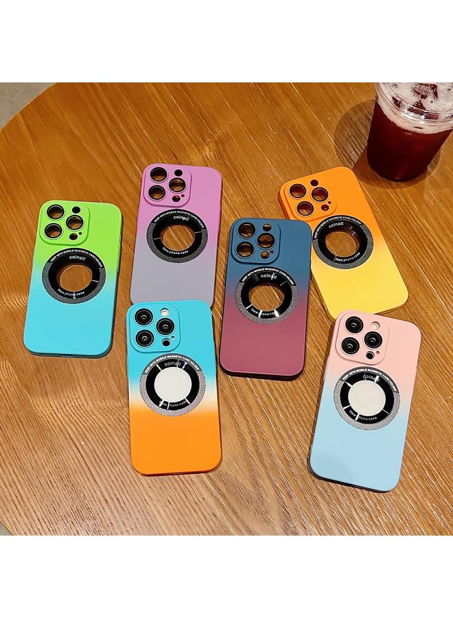 Zaboon Case For iPhone 11 Pro Max Gradient Skin Feel MagSafe Magnetic Phone Case - Image 5