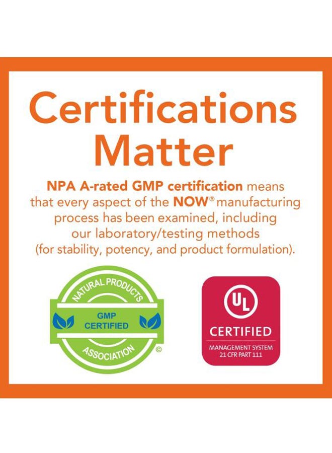 Now Foods Turmeric Curcumin 60 Veg Capsules - Image 5