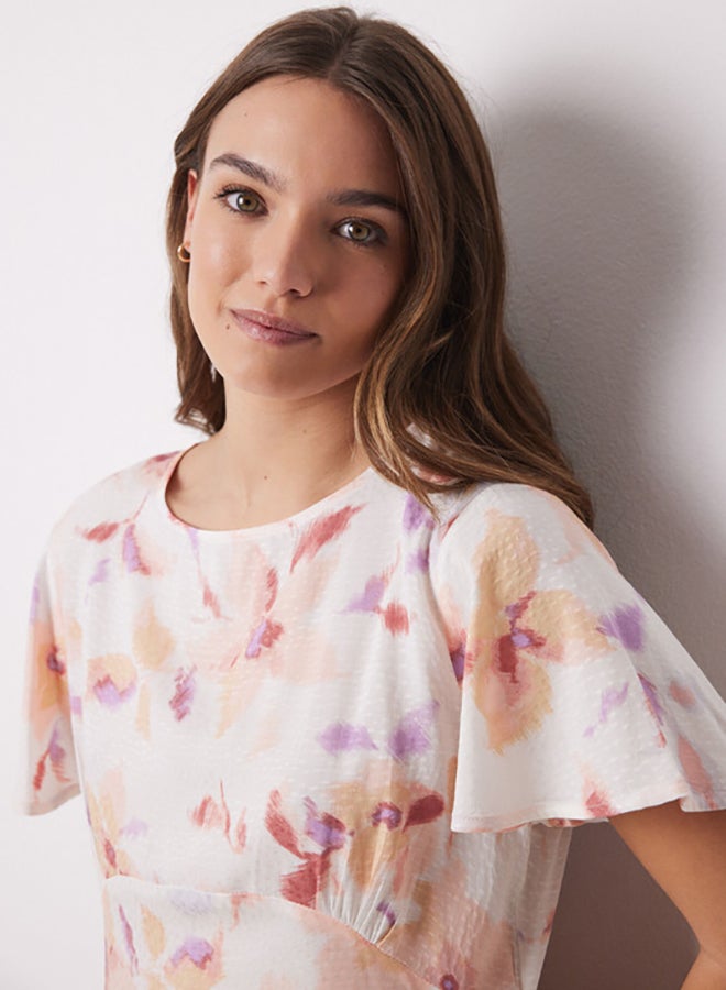 women'secret Viscose Allover Floral Midi Dress  - Image 2