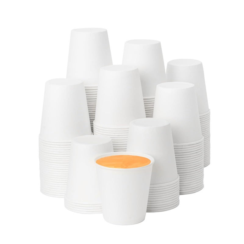 RACETOP 3 oz Paper Cups 600 count  Disposable Bathroom Cups  Mouthwash Cups  Small Snack Cups  Ideal for Bathroom  Home  Party - Image 1