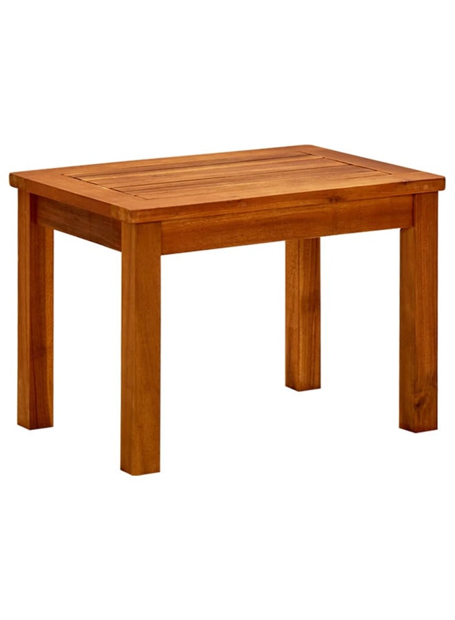 vidaxl Garden Coffee Table 50x35x36 cm Solid Acacia Wood 316398 - Image 2