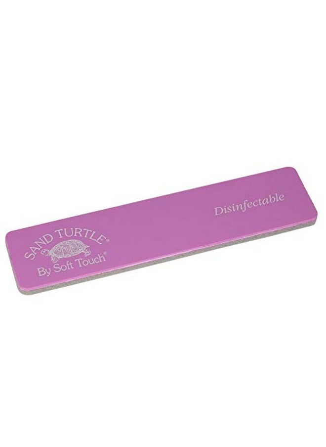 Soft Touch Sand Turtle Nail File Block Soft Sponge Berry 280 Grit Ultra Fine 5 14 Inch 5 Piece 