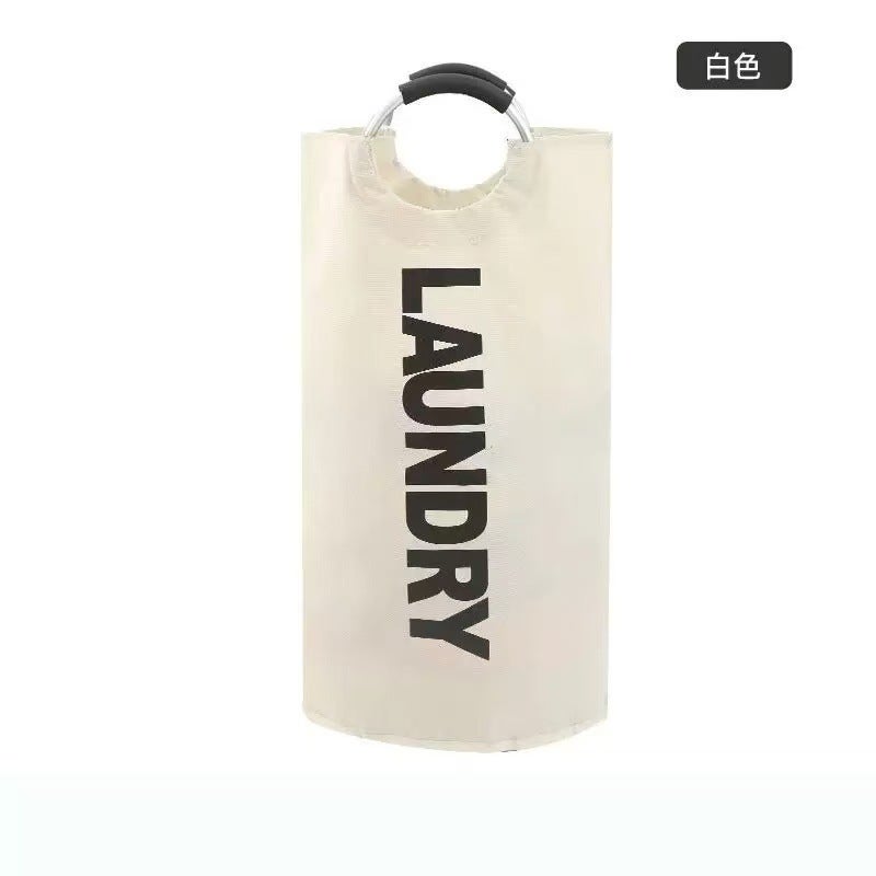 JIAHAO Portable Storage Bag, Oxford Cloth Folding Laundry Basket for Home &  Travel - Image 1