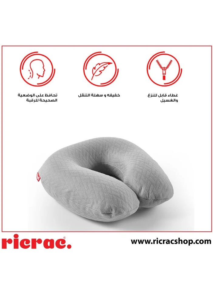 ricrac - Ripa Travel Neck Pillow – Premium Comfort and Ergonomic Support for Restful Travel. - Image 1