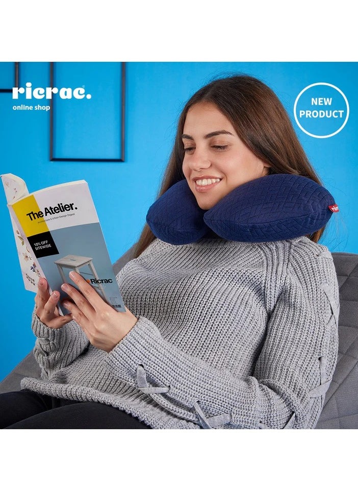 ricrac - Ripa Travel Neck Pillow – Premium Comfort and Ergonomic Support for Restful Travel. - Image 1