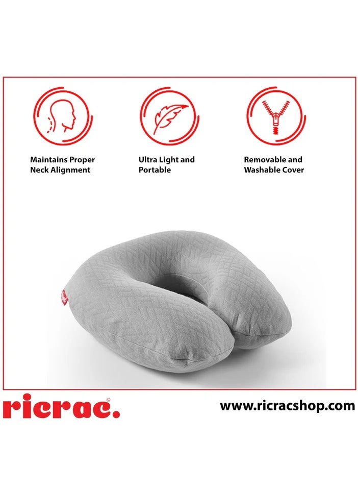 ricrac - Ripa Travel Neck Pillow – Premium Comfort and Ergonomic Support for Restful Travel. - Image 1