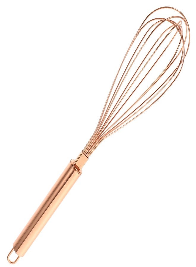 VOSAREA Mini Whisk Small Stainless Steel Whisk Kitchen Tiny Egg Beater with Thick Wire for Cooking ing Blending Ingredients Beating Mixing Sauces (12.97X2.16X2.16 Inch) - Image 1
