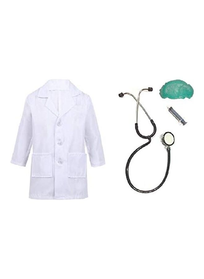 Doctor Coat With Accessories Costume