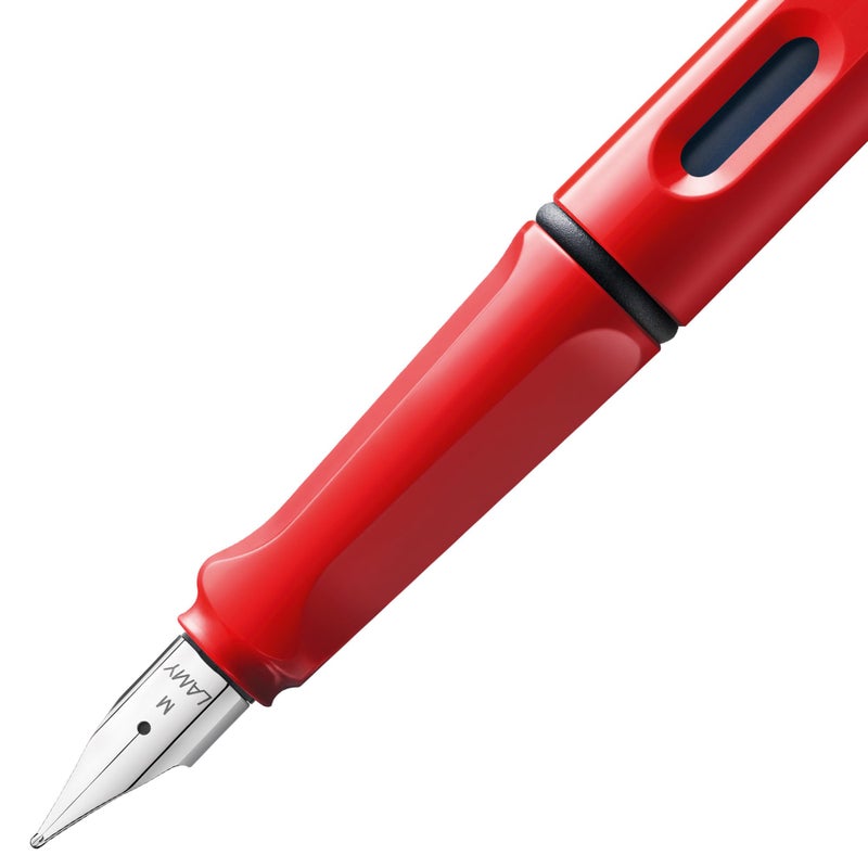 Lamy safari Fountain Pen - Elegant Design Cool Pens, Best Pens For Smooth Writing, Journaling, and Calligraphy - Red Fine Point Pen - Image 3